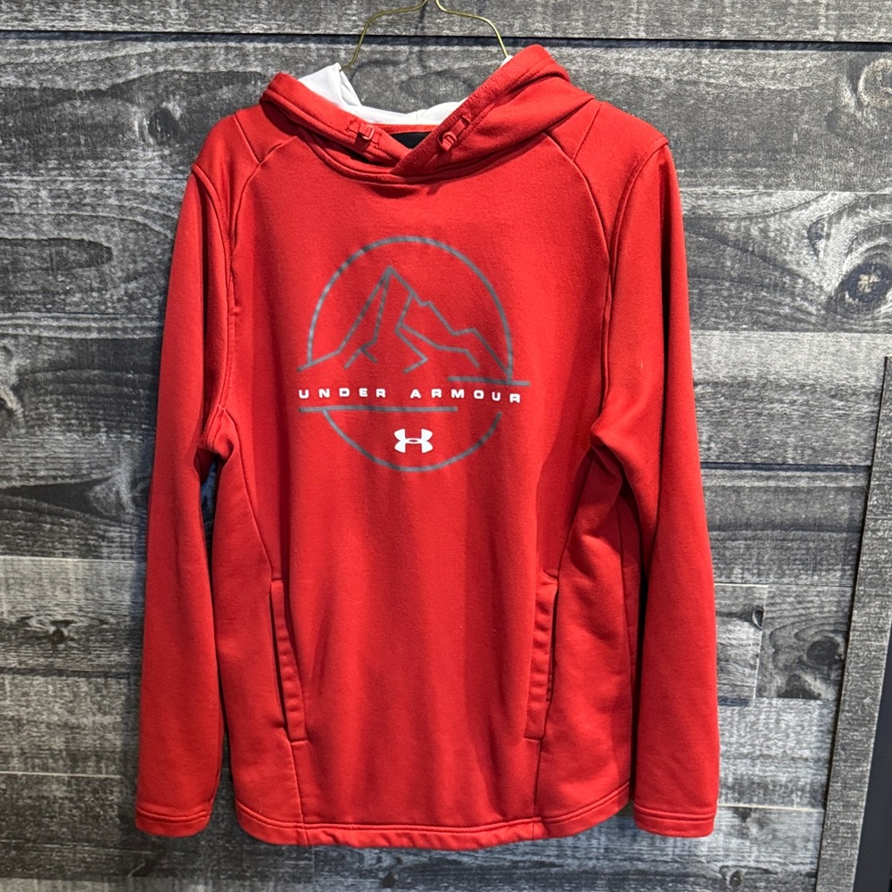 Under Armour Red Performance Hoodie